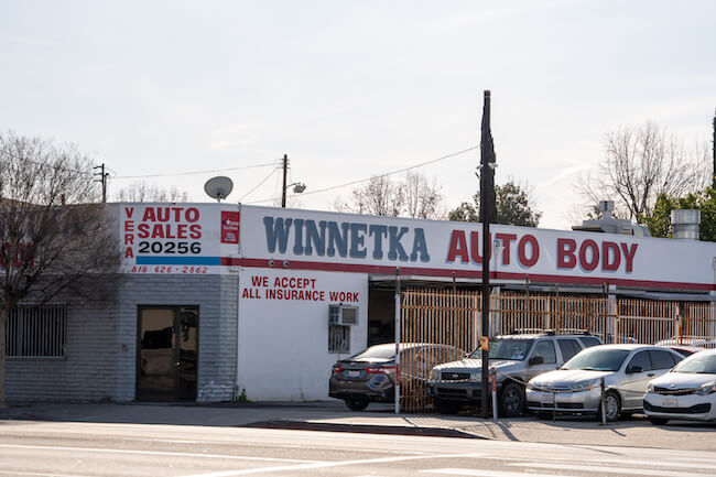 Auto Body Shop in Winnetka, Los Angeles, CA
