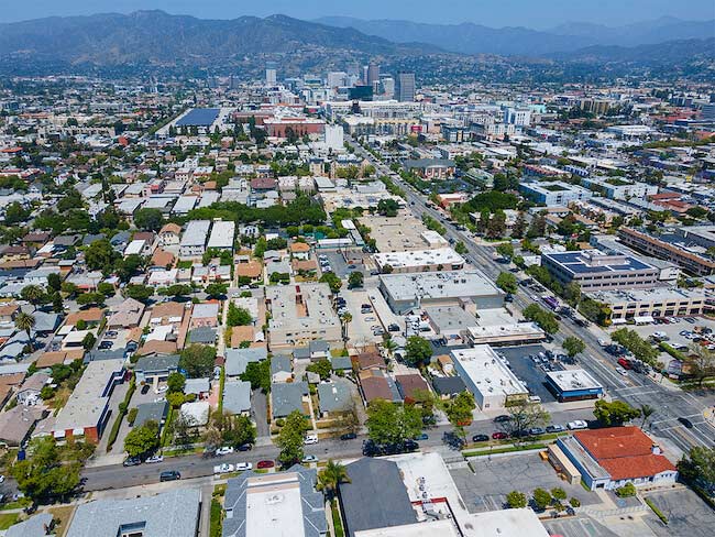 Glendale Aerial Photo
