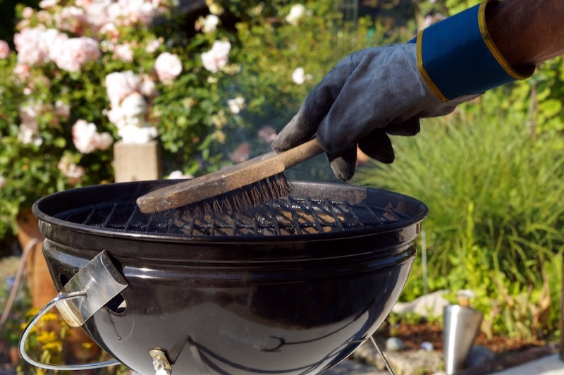 Cleaning Grills and Fire Pits