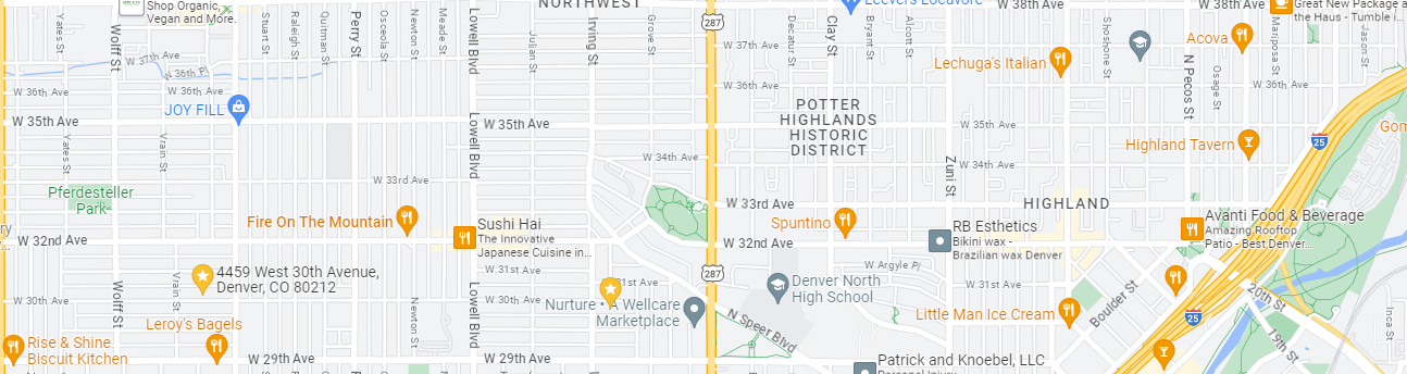 Denver Highland and LoHi Neighborhood