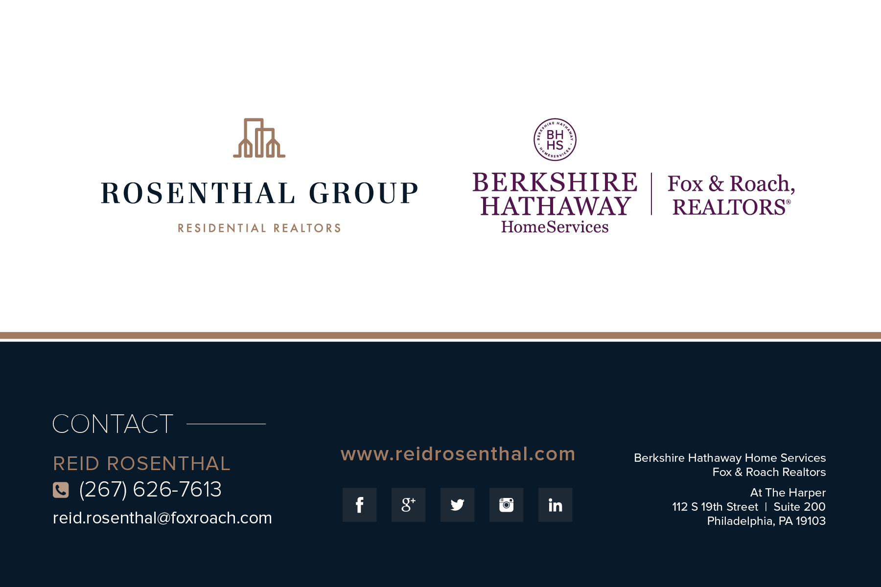Reid Rosenthal and The Rosenthal Group Contact Information