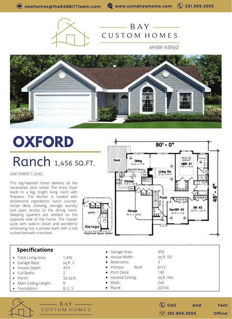 oxford ranch brochure