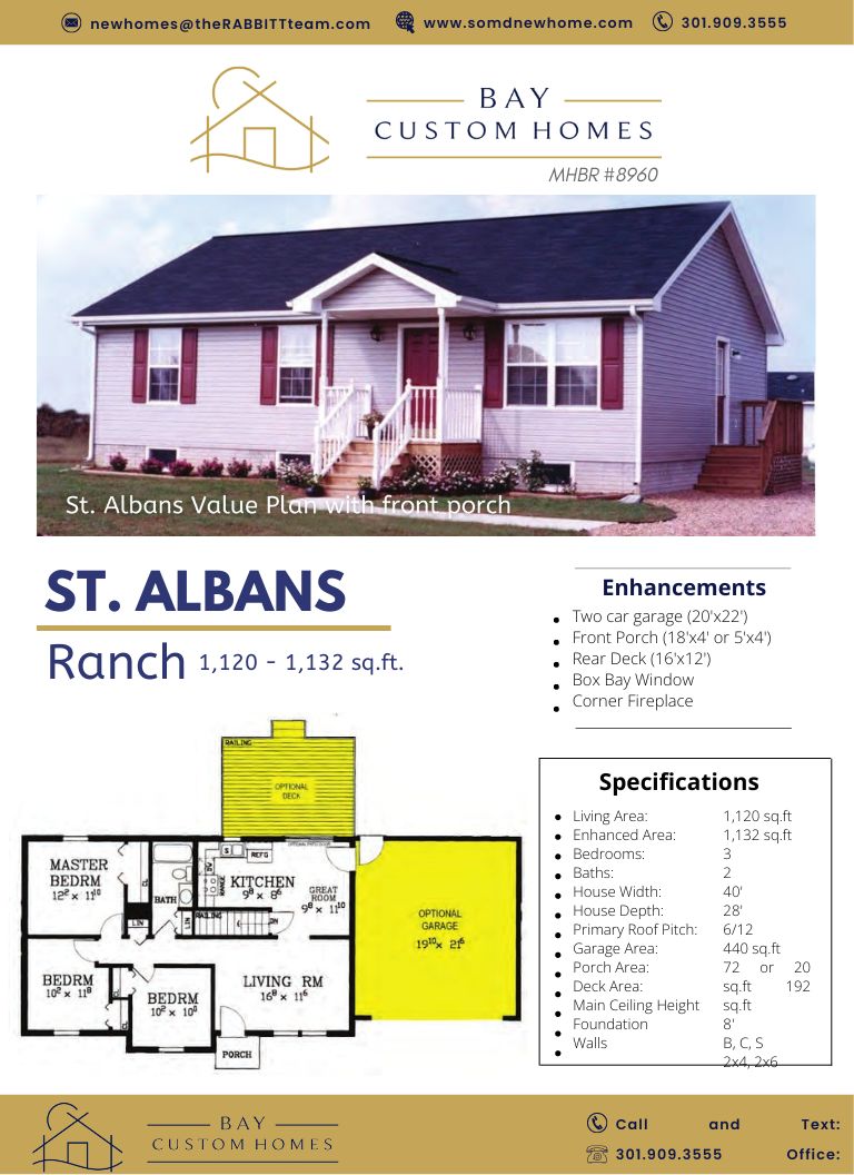 St Albans Model Home Brochure