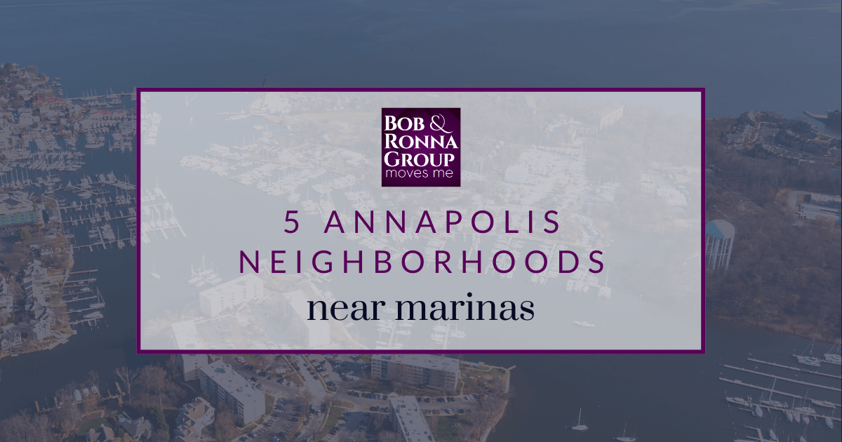 Annapolis Neighborhoods Near Marinas