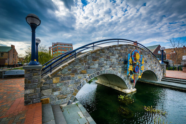 Carroll Creek Bridge, Frederick MD