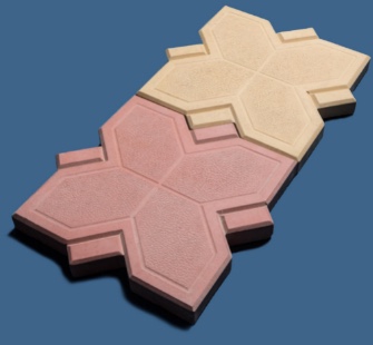 modern tile pieces
