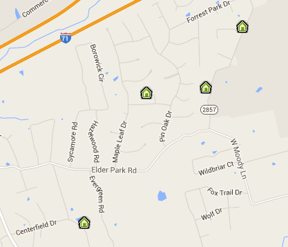 Borowick Farms Map