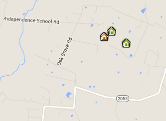 Saddle Pointe Estates Map