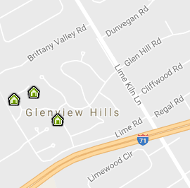 Glenview Hills Map