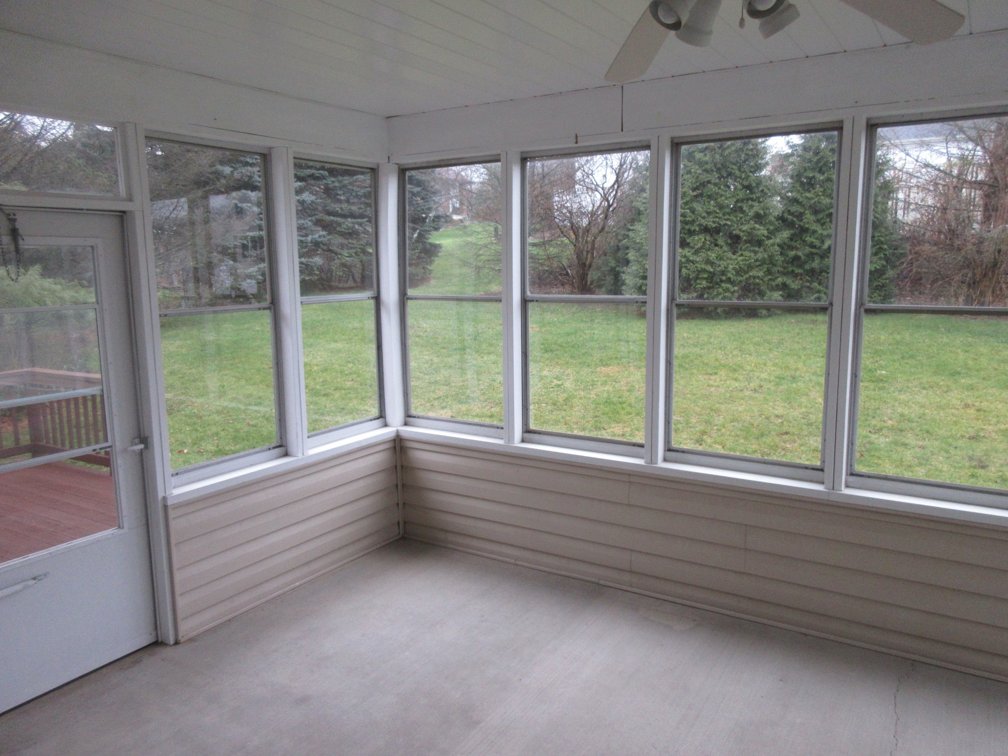 enclosed porch