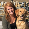 Brittany Louisville agent and Brody Brittany Delph Red Edge Marketing Assistant Photo