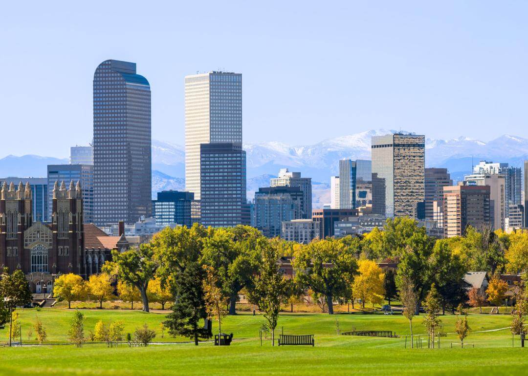 #8. Colorado Denver Colorado cityscape