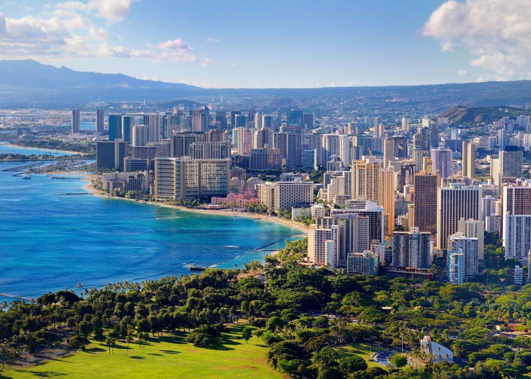 #2. Hawaii Honolulu Hawaii city view