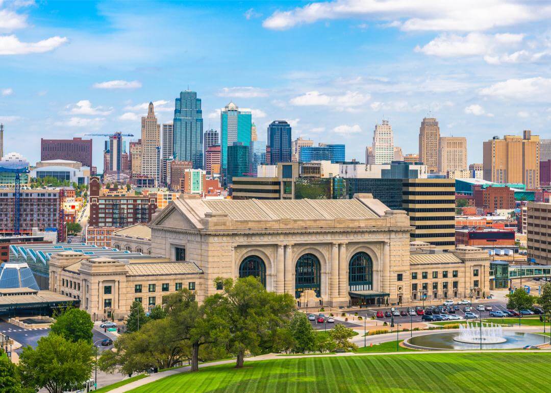 #3. Missouri Kansas City, Missouri downtown with Union Station