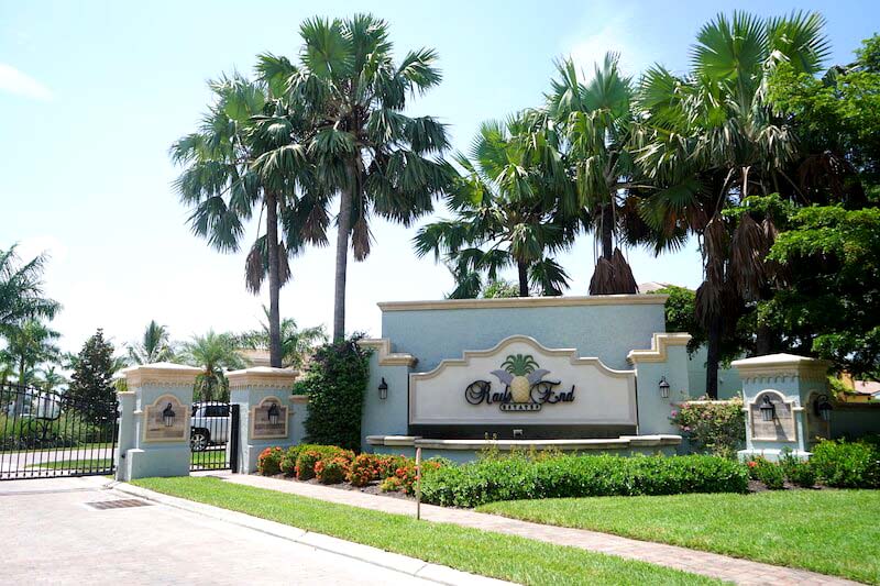 Rail's End Neighborhood in Fort Myer, Florida