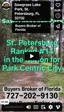 Sawgrass Lake Park in St. Petersburg 33702 | Buyers Broker of Florida
