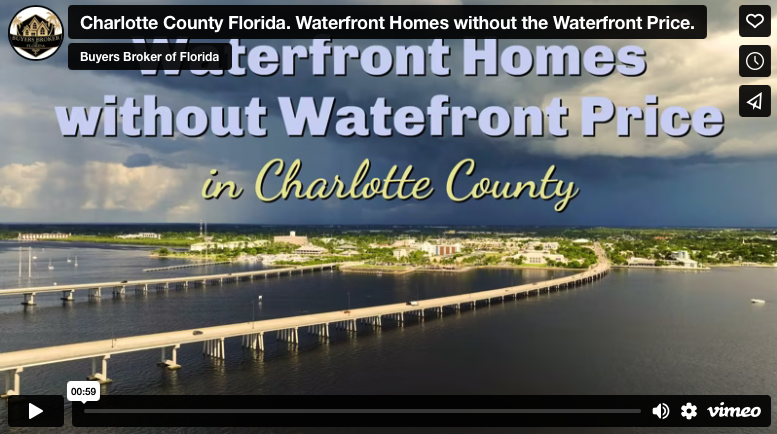 Waterfront Homes without the Waterfront Price Charlotte County Florida
