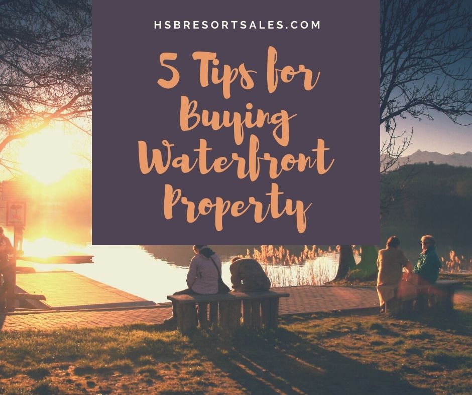 5 Tips for Buying Waterfront Property