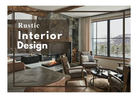 Rustic interior design