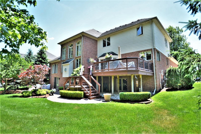 13507 Maple Lawn in Birchfield Subdivision, Shelby Twp Back