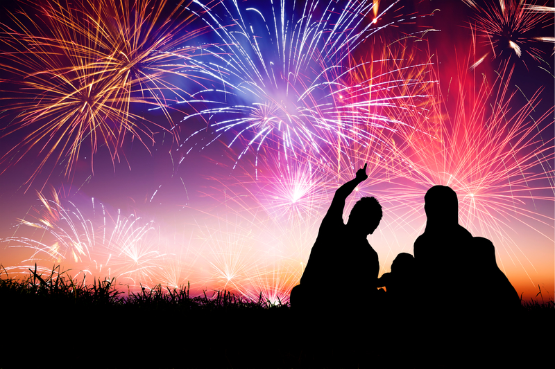 Fireworks with Family