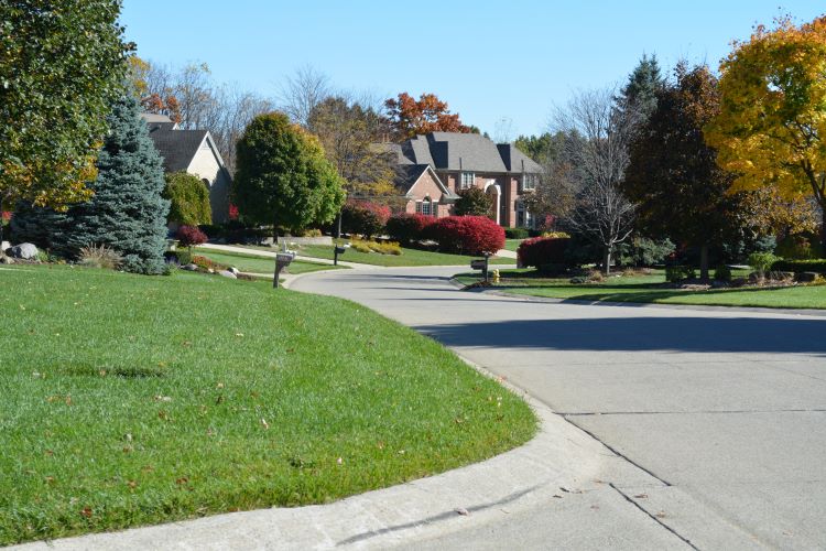 Crystal Creek Subdivision in Washington Township
