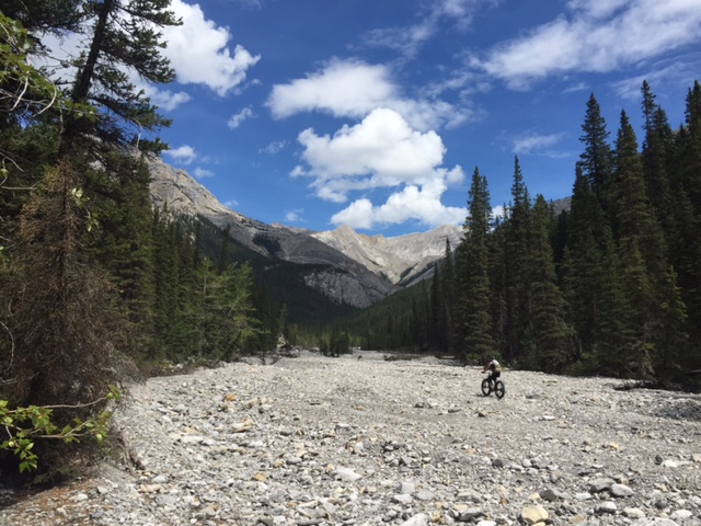 biking