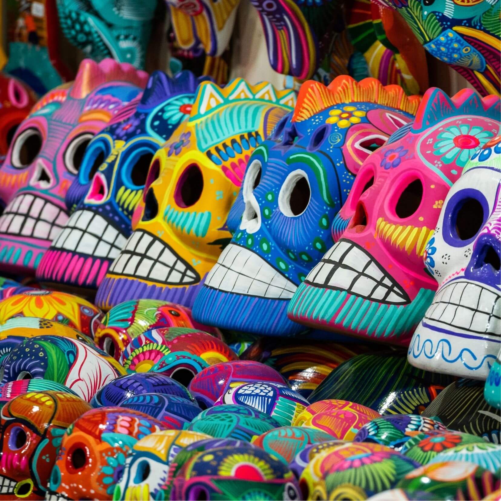 Dia de los Muertos candied skulls for Silverthorne's First Friday Celebration