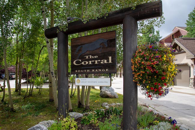 Corral At Breckenridge, Breckenridge, Sign