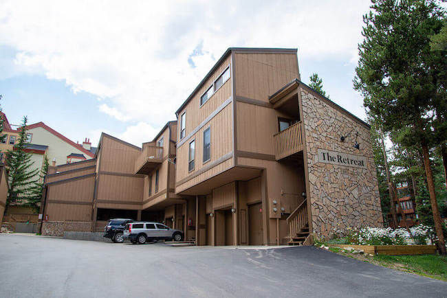 The Retreat Condos Exterior in Breckenridge Colorado