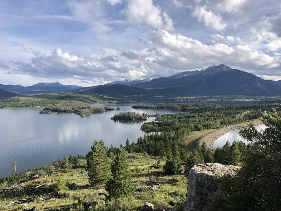Mountain and Lake Views in Breckenridge, Colorado area