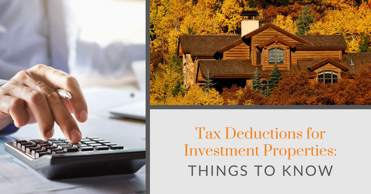 Tax Write-Offs for Investment Properties