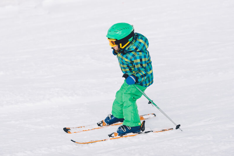 There Are Beginners Skiing Runs for Children
