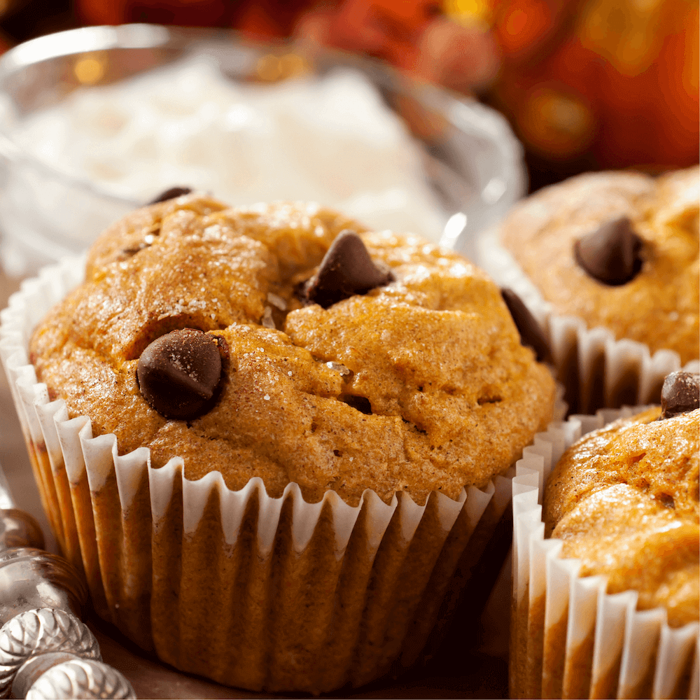 Pumpkin Chocolate Chip Muffins for Baking in Summit County