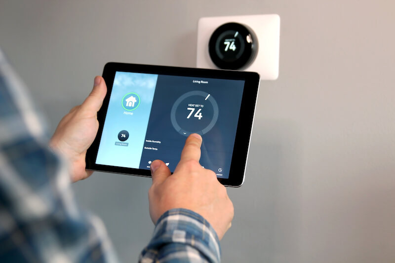 Adjusting Smart Thermostat