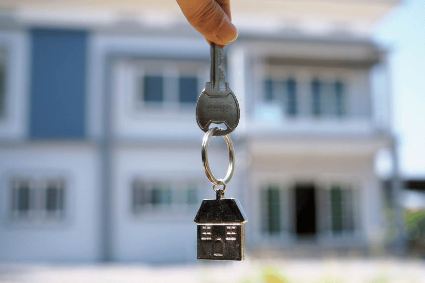 Home Keys on Closing Day of Sale