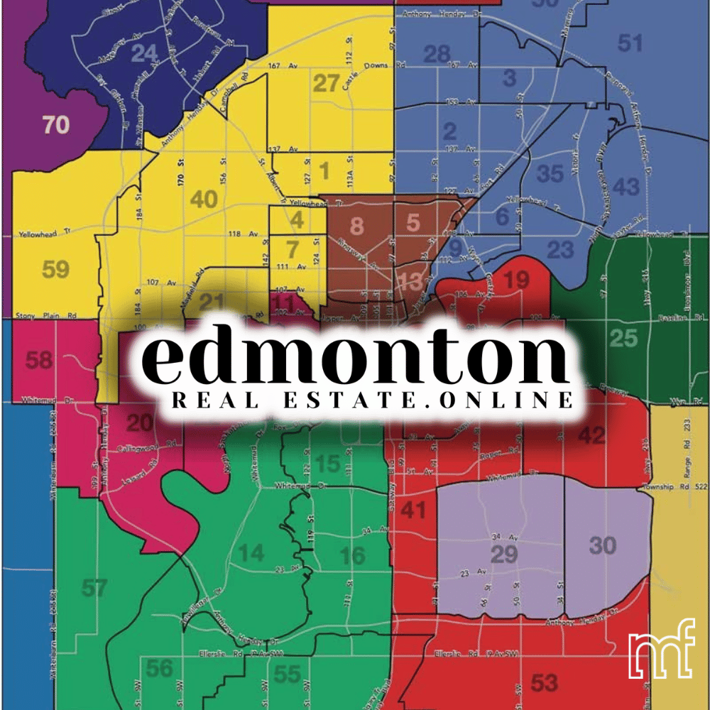 Edmonton Real Estate Zone Map