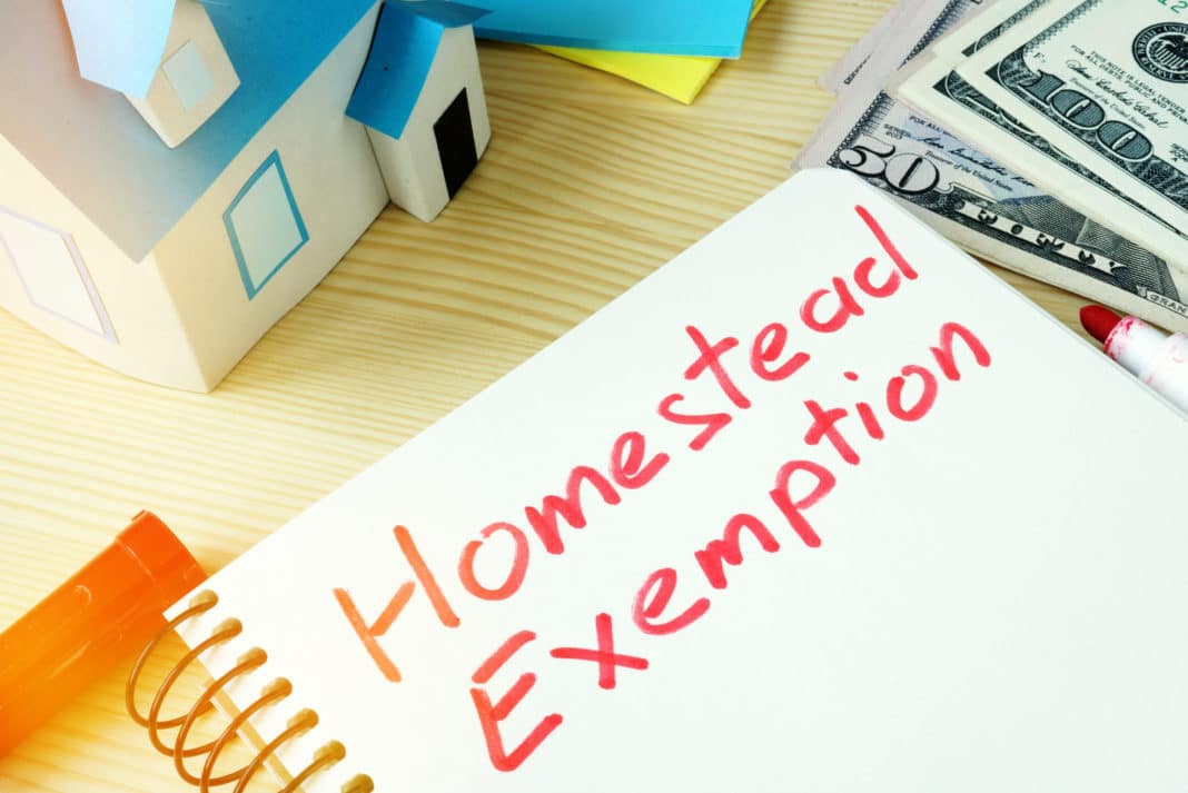 HOMESTEAD EXEMPTIONS CHANGES IN TEXAS EFFECTIVE 2022