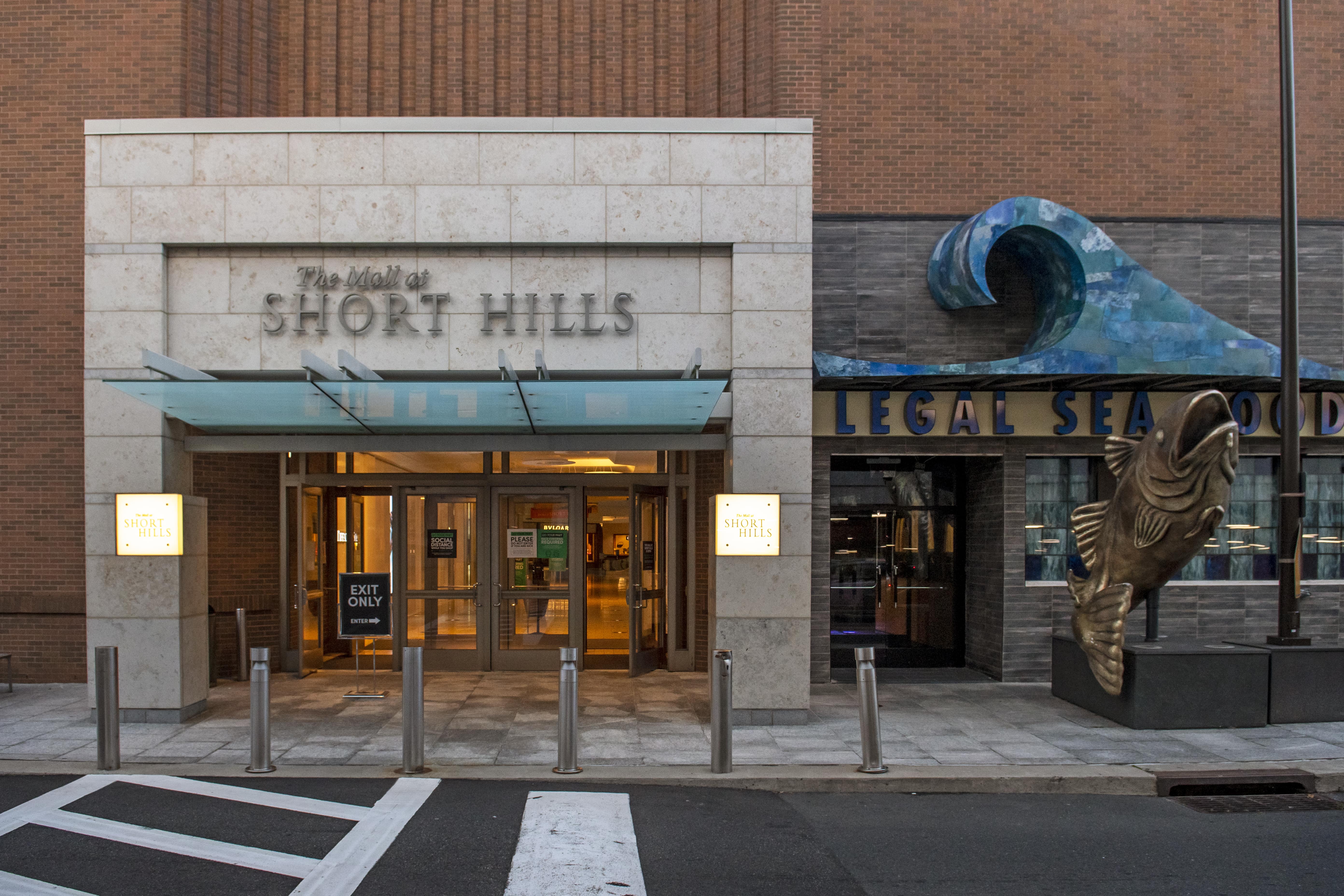 The Mall at Short Hills Luxury Shopping Mall in New Jersey