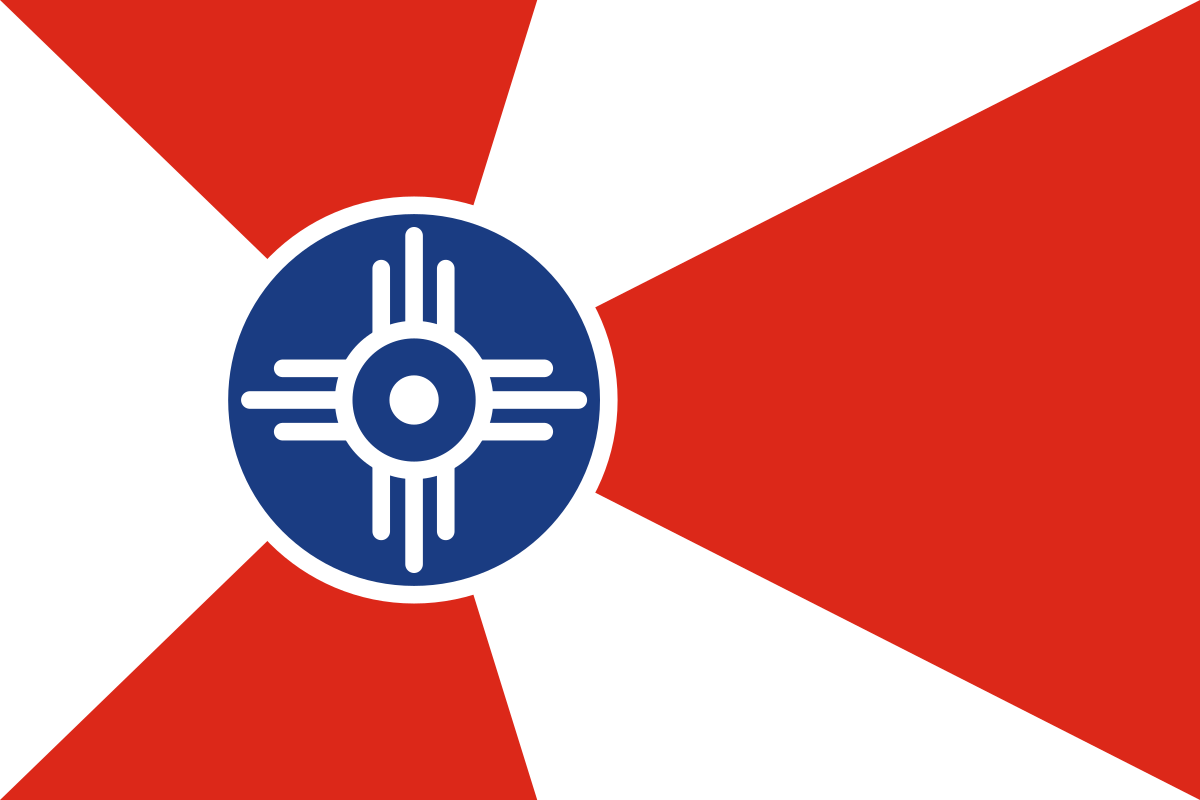 The flag of Wichita, KS