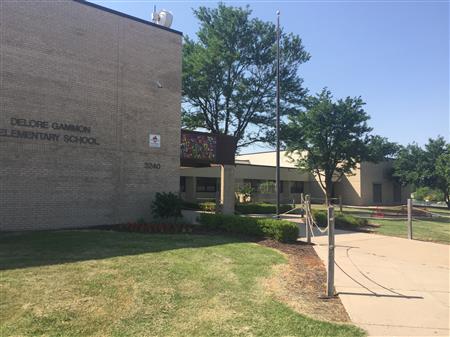Image of the front of Gammon Elementary School