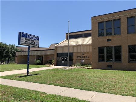 Image of the front of Stanley Elementary School