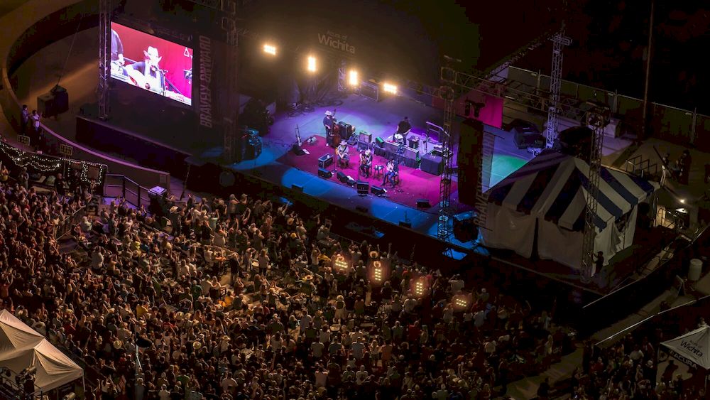 Riverfest Crowd in Wichita KS