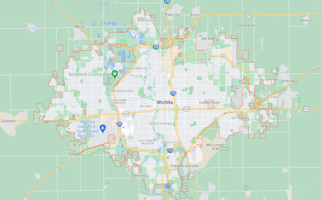 Wichita Geographical Location