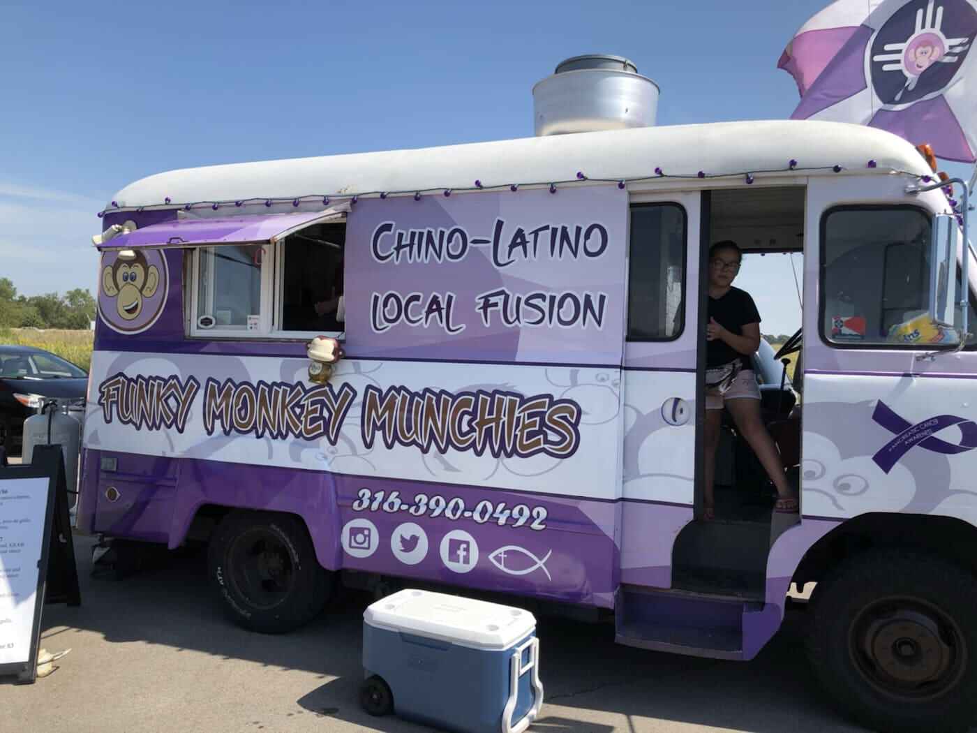 Funky Monkey Munchies Food Truck in Wichita KS