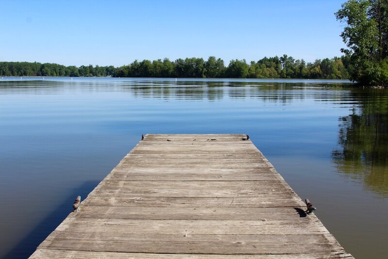 Private Dock on Lake