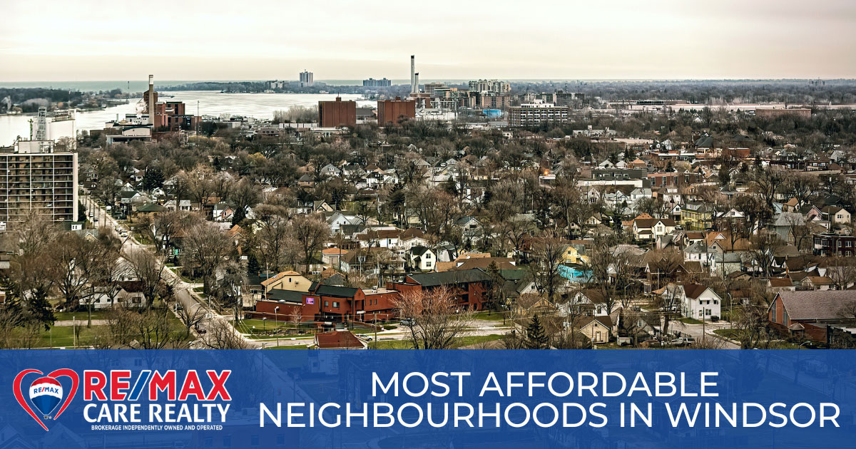 Windsow Most Affordable Neighbourhoods