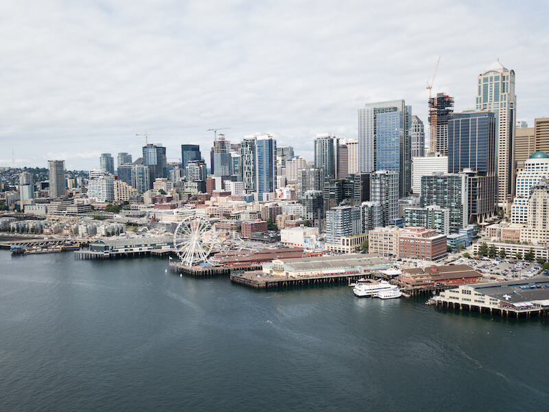 Waterfront of Downtown Seattle