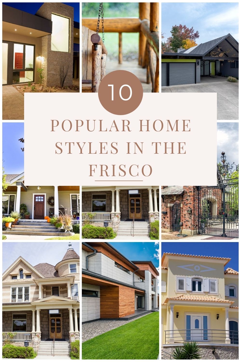 Popular Home Styles in the Frisco