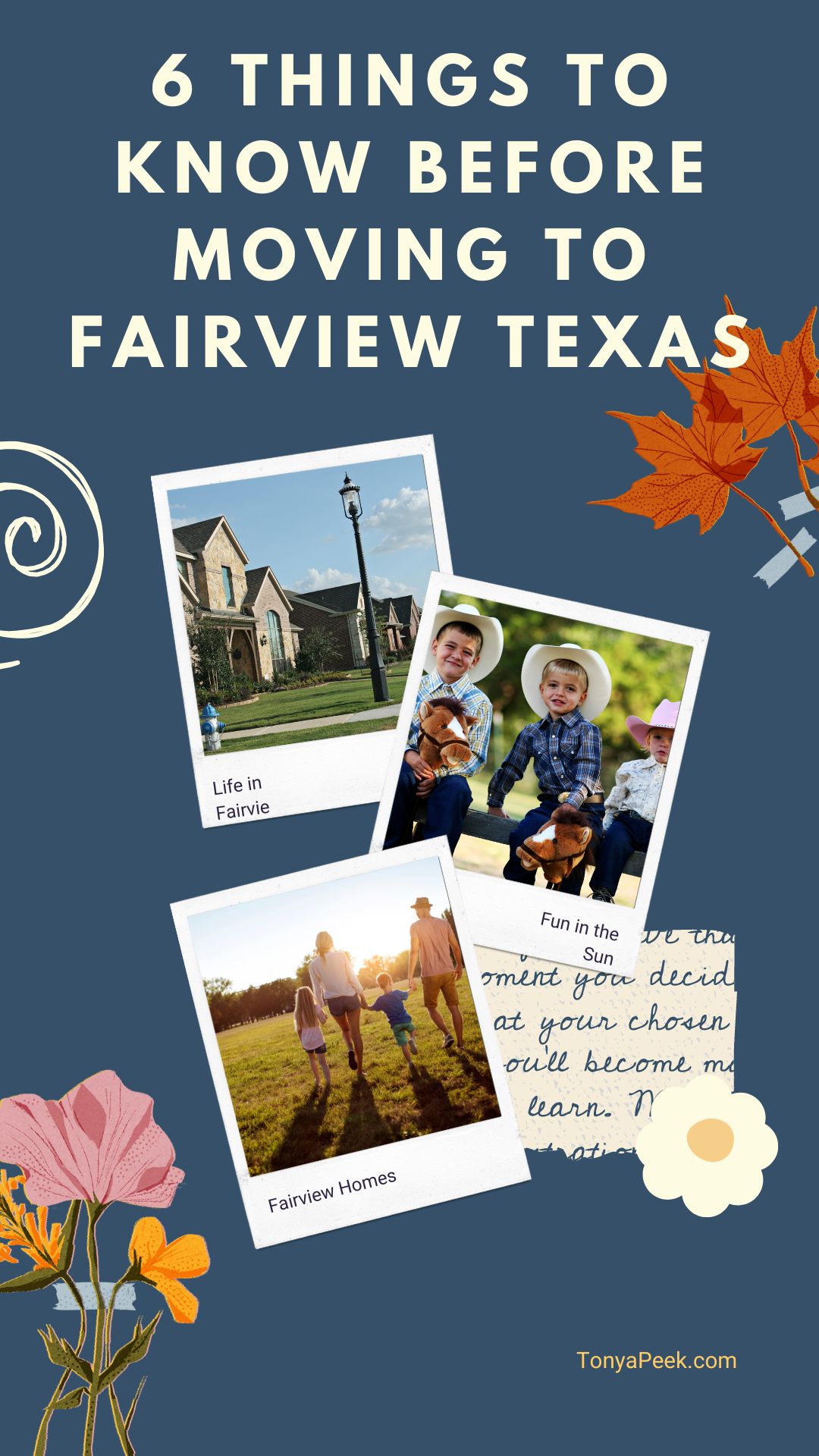6 Things to know Before Moving to Fairview Texas